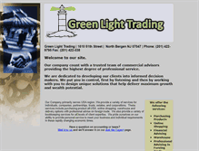 Tablet Screenshot of greenlighttrading.com